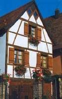 Gîte à GUEBERSCHWIHR, 4 personnes, 37m² (Campagne - Haut-Rhin)